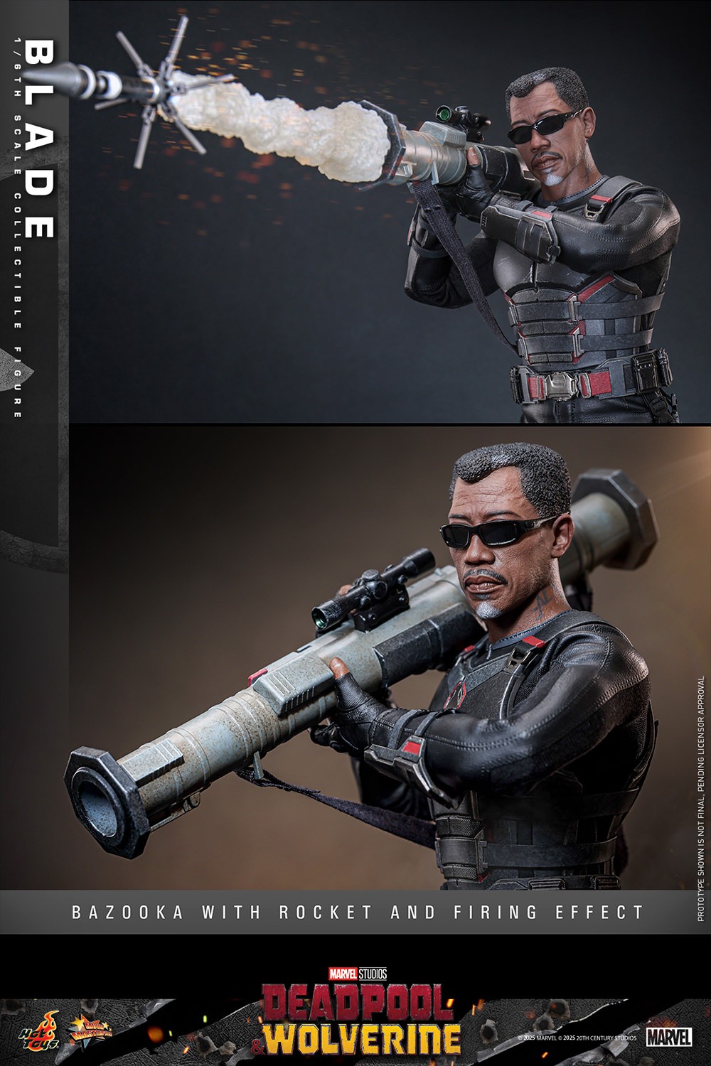 Marvel Blade Sixth Scale Figure  (Prototype Shown) View 18