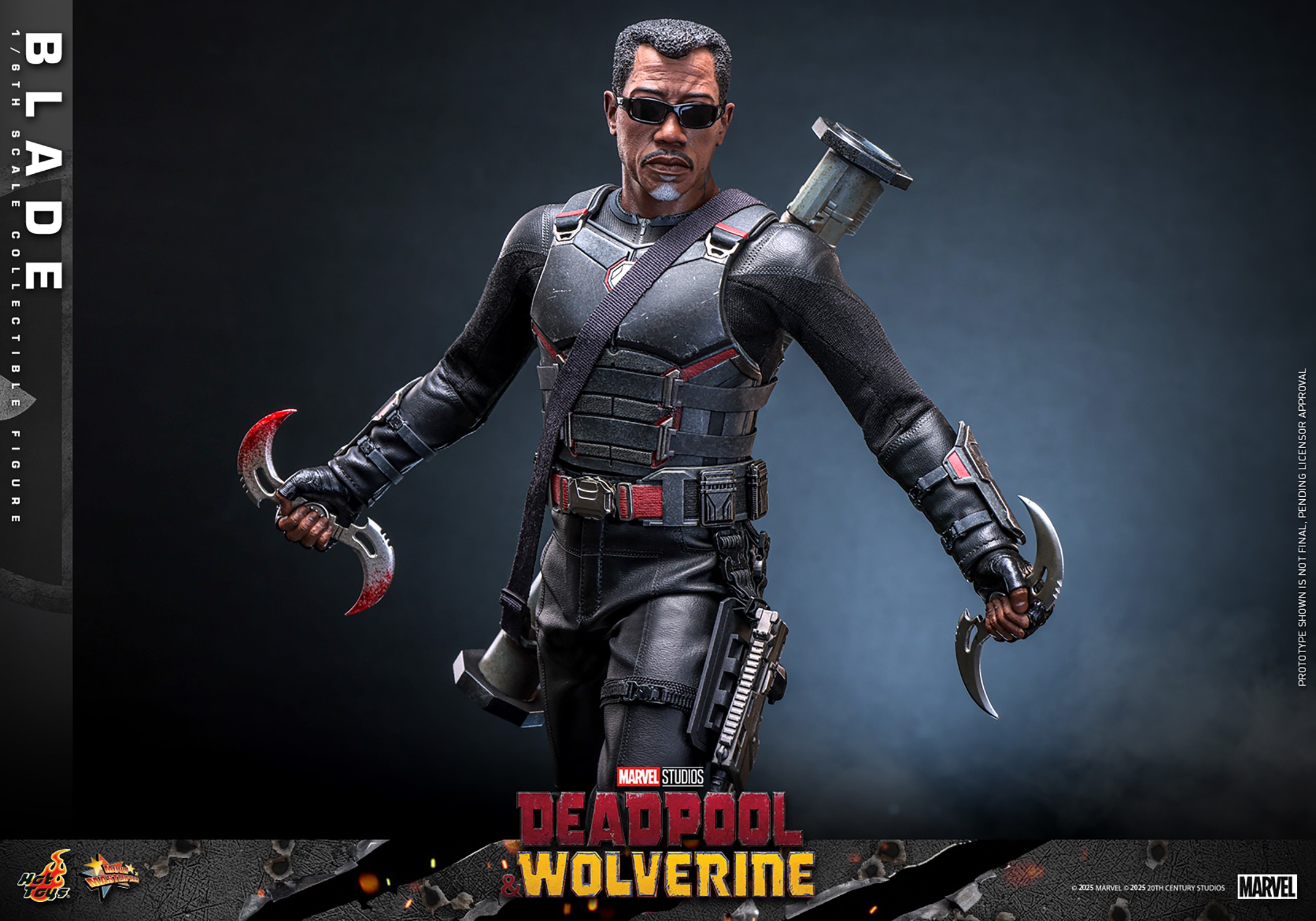 Marvel Blade Sixth Scale Figure  (Prototype Shown) View 15