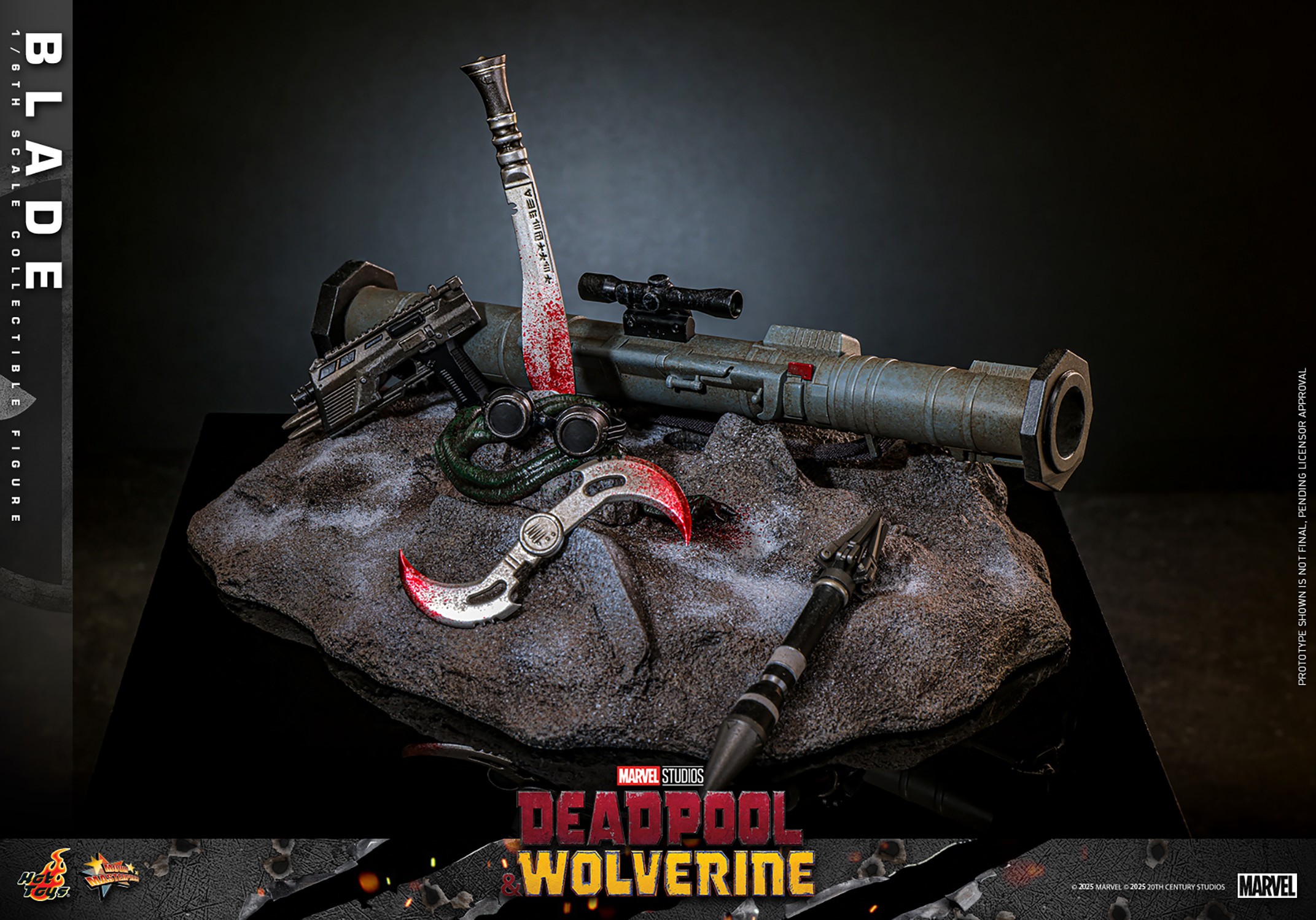 Marvel Blade Sixth Scale Figure  (Prototype Shown) View 21