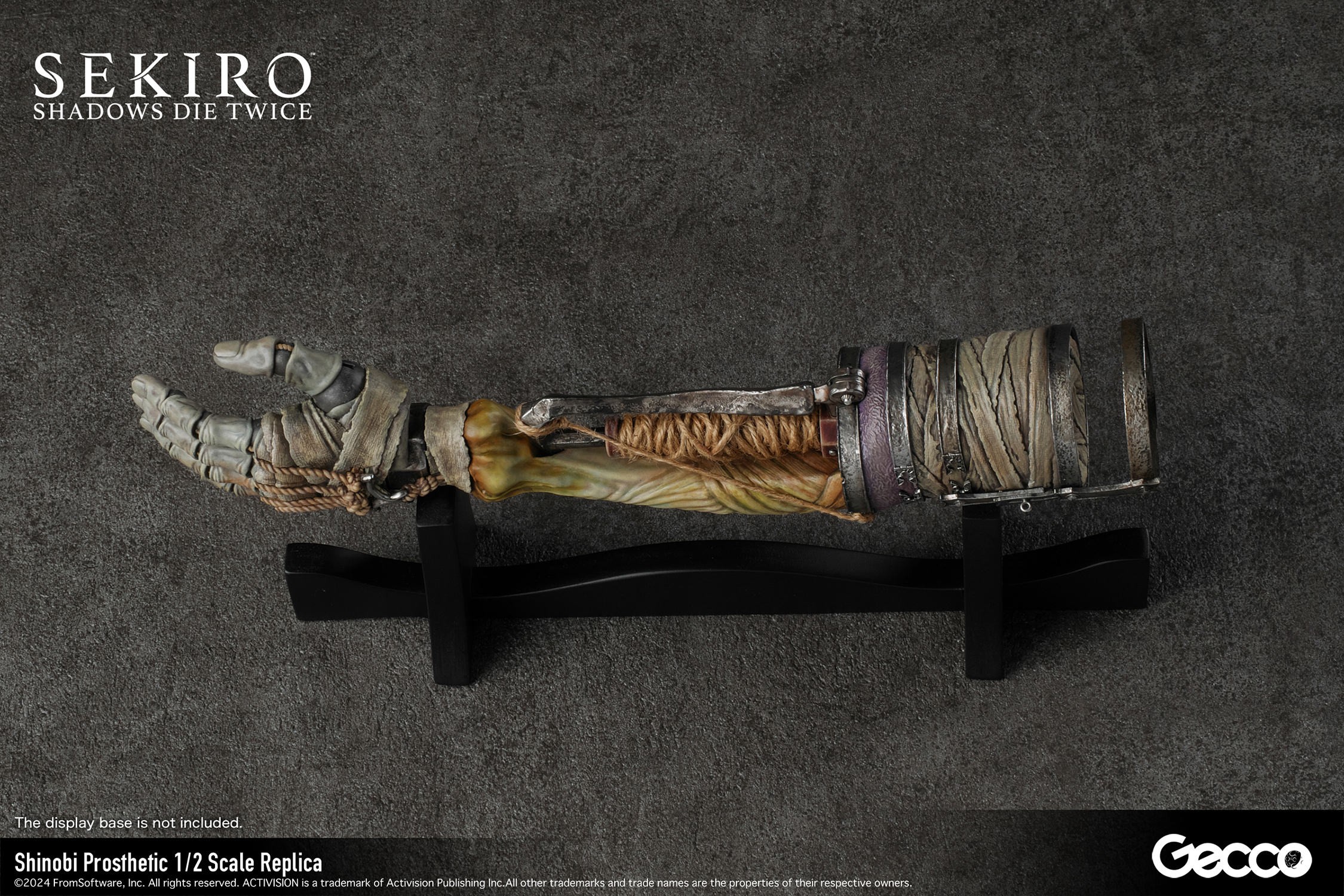 Sekiro: Shadows Die Twice Shinobi Prosthetic Scaled Replica  (Prototype Shown) View 9