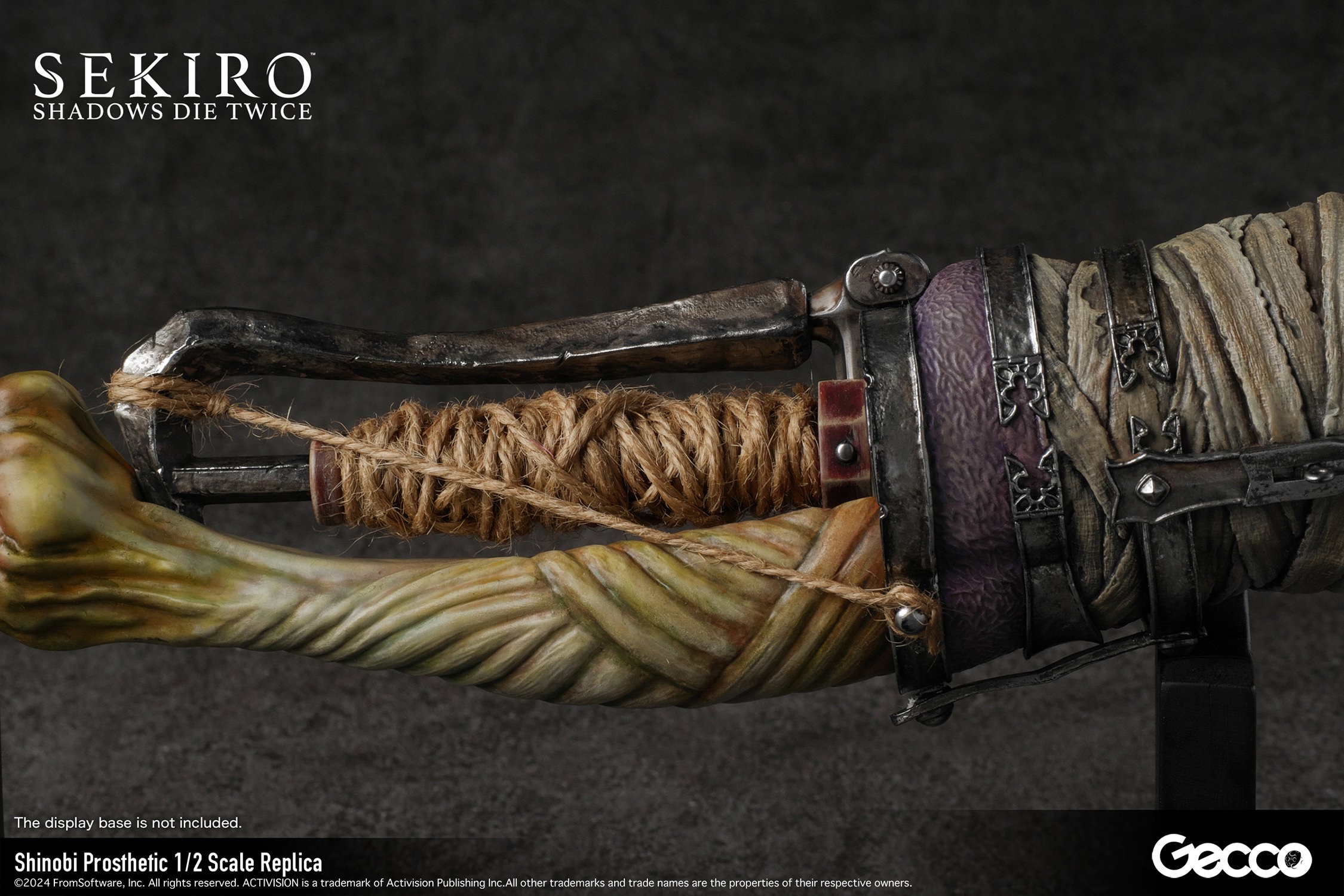 Sekiro: Shadows Die Twice Shinobi Prosthetic Scaled Replica  (Prototype Shown) View 10
