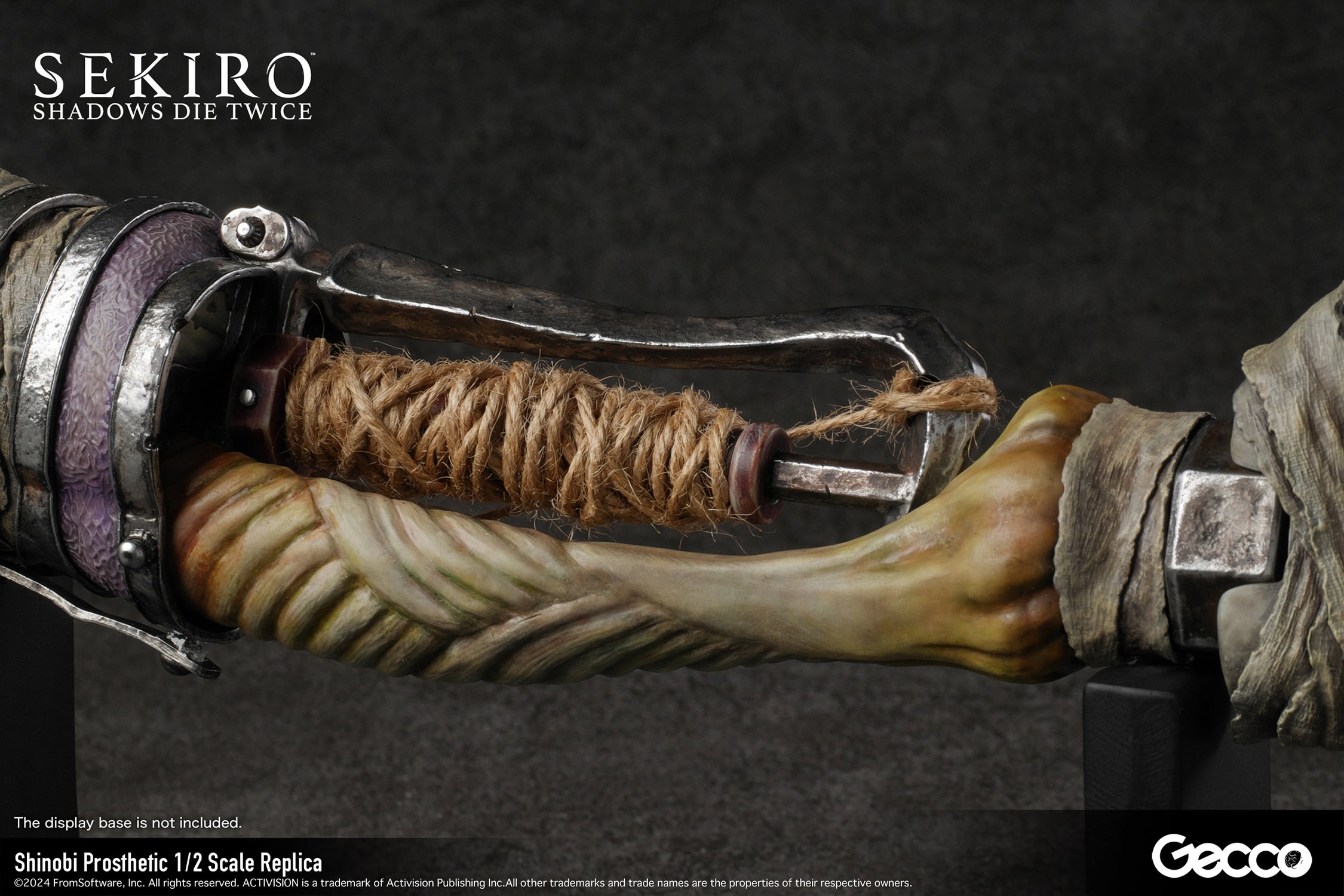 Sekiro: Shadows Die Twice Shinobi Prosthetic Scaled Replica  (Prototype Shown) View 13