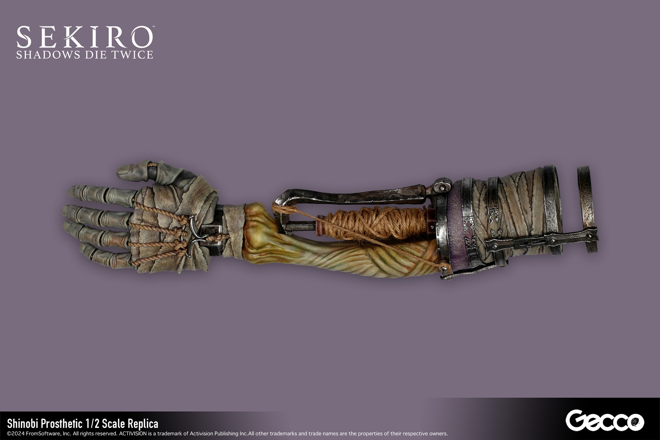 Sekiro: Shadows Die Twice Shinobi Prosthetic Scaled Replica  (Prototype Shown) View 19