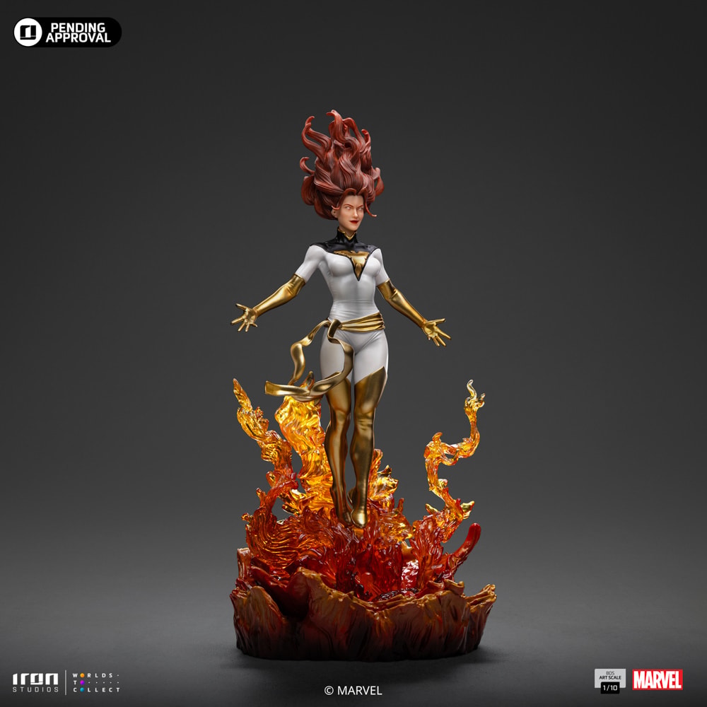 Marvel Phoenix (White Version) 1:10 Scale Statue  Exclusive Edition (Prototype Shown) View 9