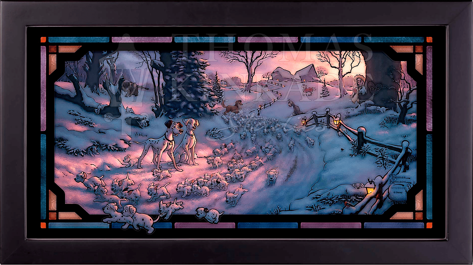 Disney 101 Dalmatians on the Run Stained Glass  View 7