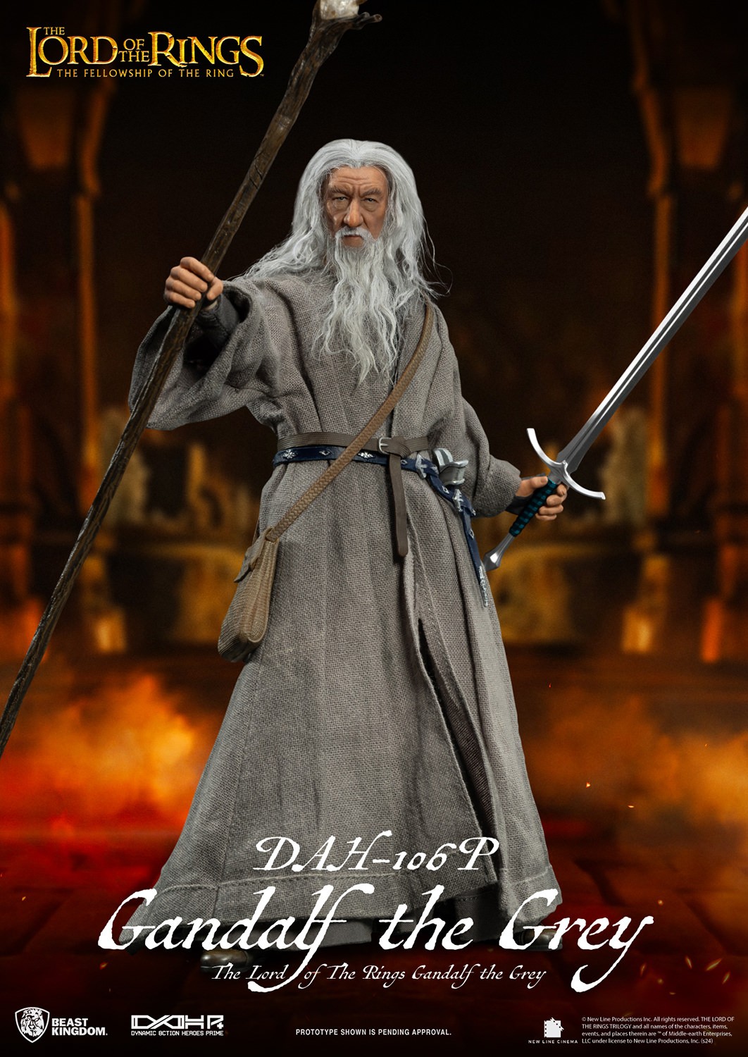 Gandalf the Grey Dynamic 8ction Heroes Action Figure by Beast