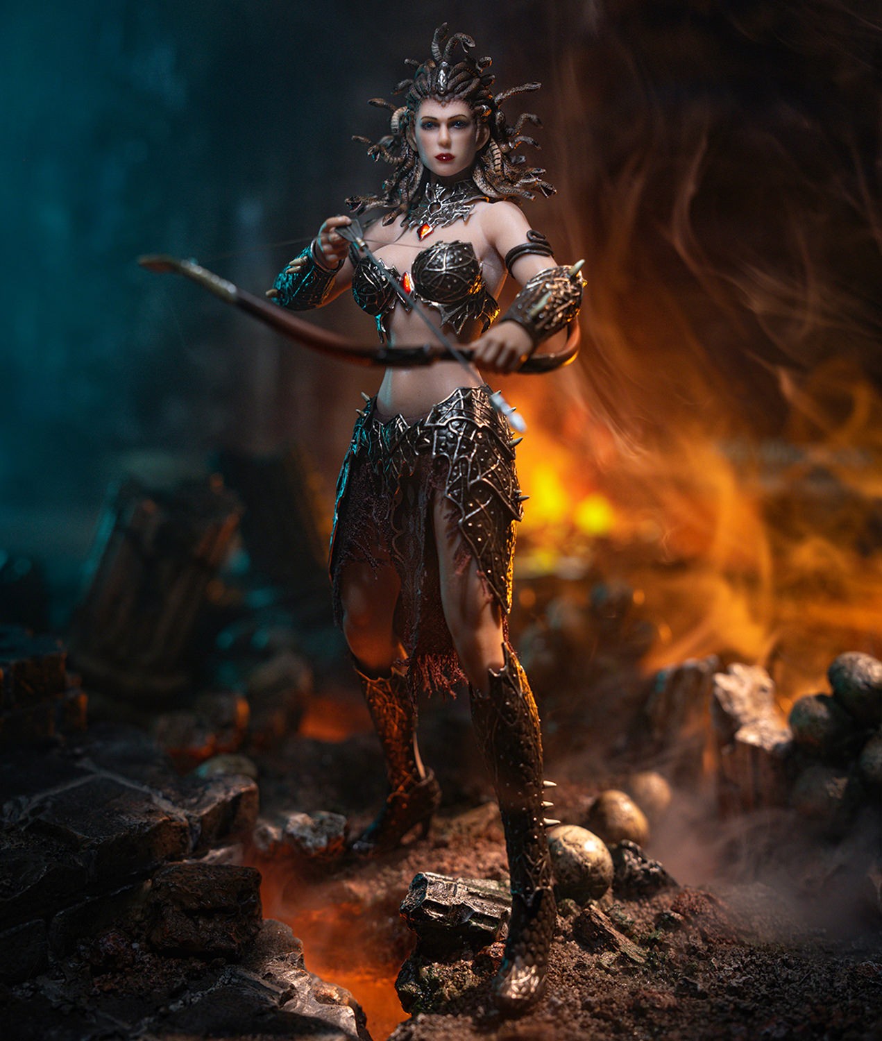 Medusa in Human Form (Silver) Action Figure  Collector Edition (Prototype Shown) View 1