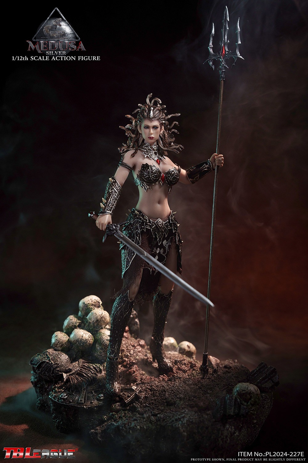 Medusa in Human Form (Silver) Action Figure  Collector Edition (Prototype Shown) View 6