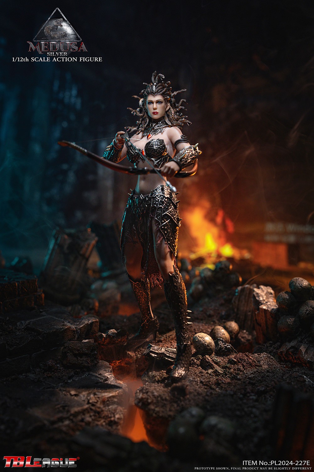 Medusa in Human Form (Silver) Action Figure  Collector Edition (Prototype Shown) View 8