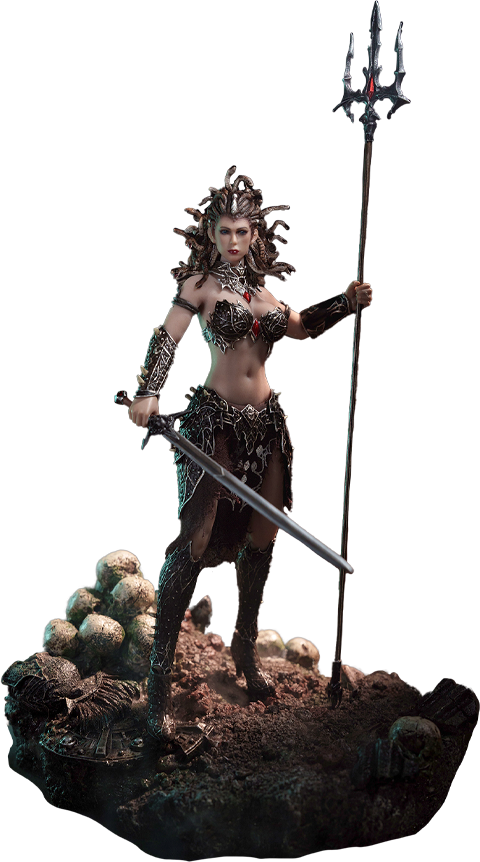 Medusa in Human Form (Silver) Action Figure  Collector Edition (Prototype Shown) View 10