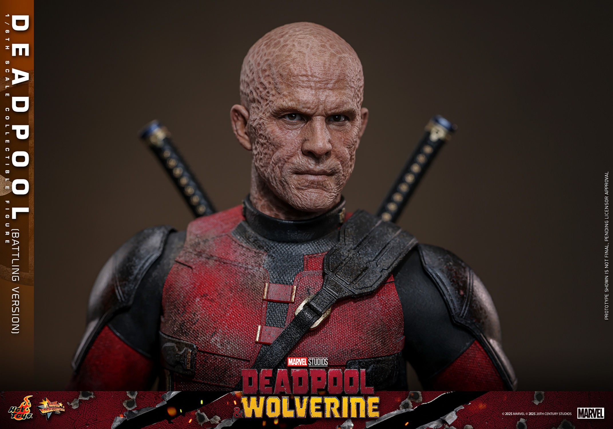 Base de diorama e garras do Deadpool