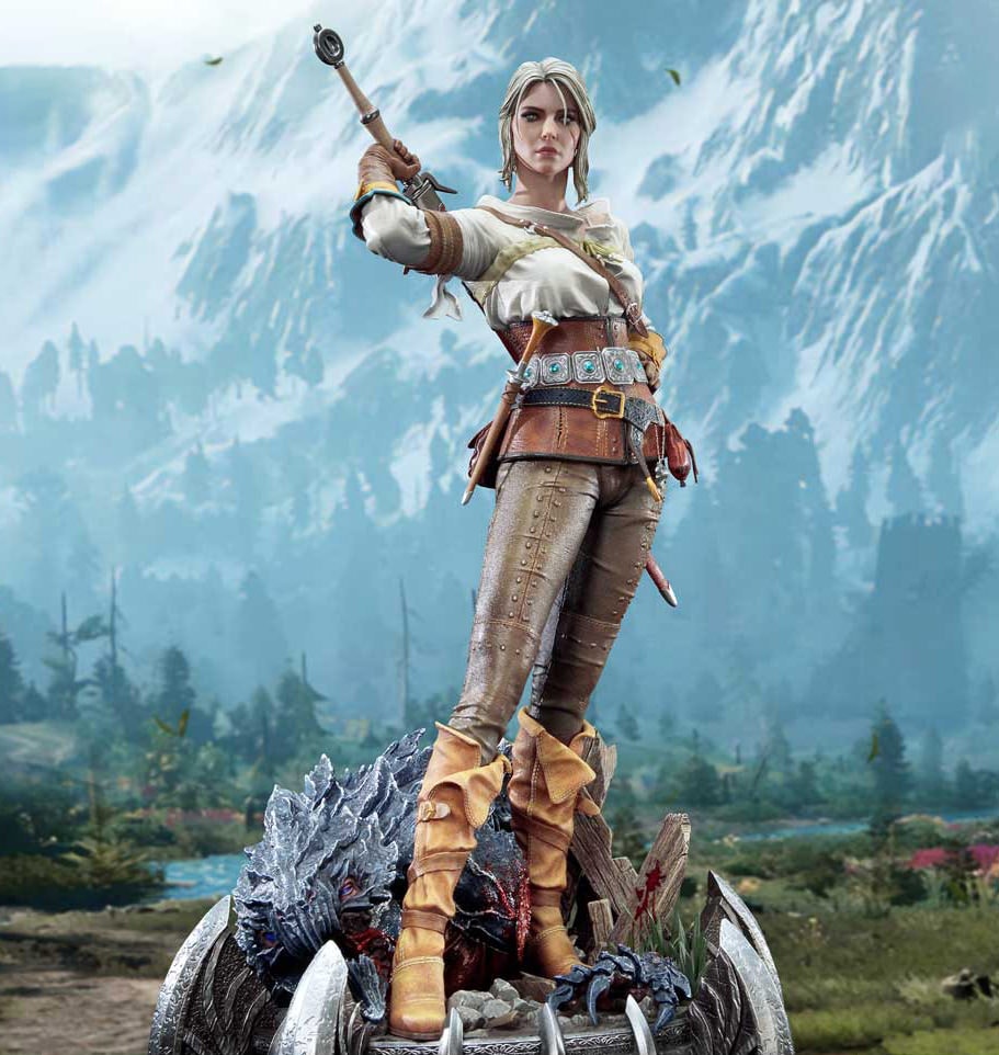 The Witcher 3: Wild Hunt Ciri Fiona Elen Riannon 1:3 Scale Statue  (Prototype Shown) View 6