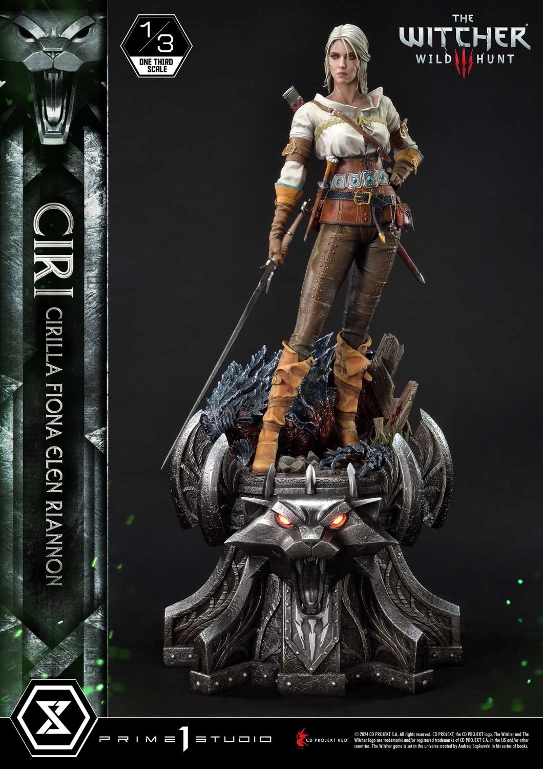 Ciri Fiona Elen Riannon 1:3 Scale Statue by Prime 1 Studio