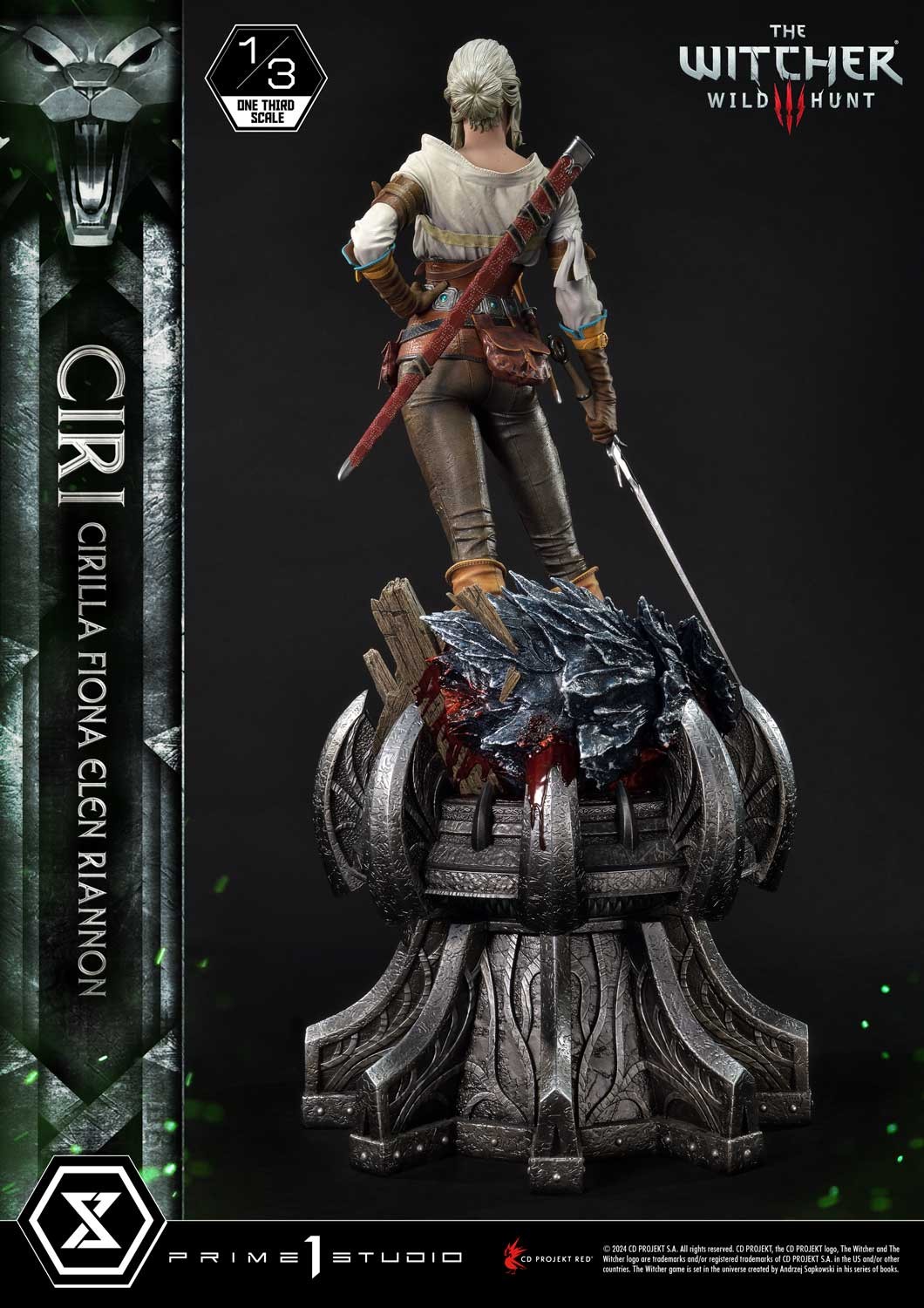 Ciri Fiona Elen Riannon 1:3 Scale Statue by Prime 1 Studio