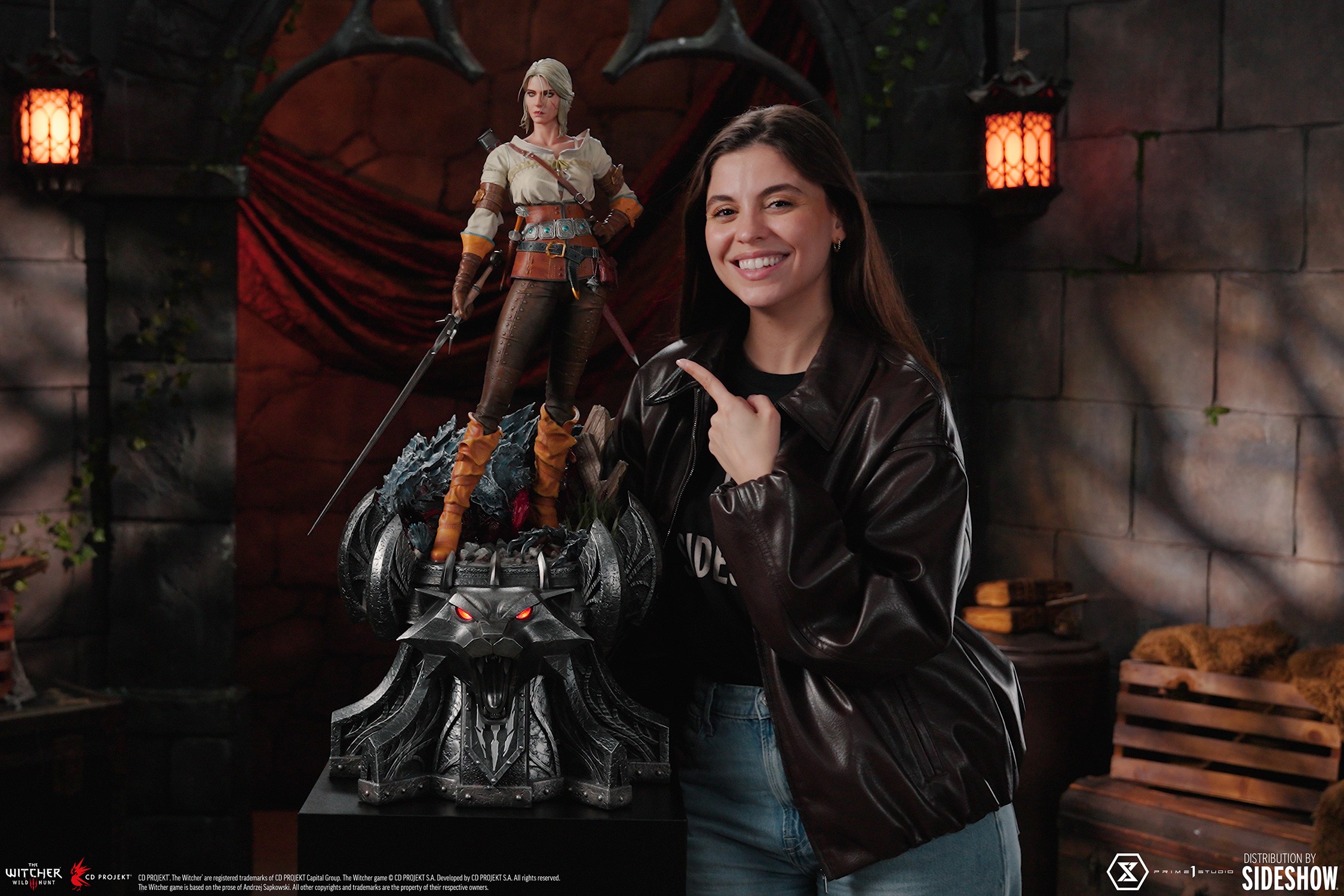 The Witcher 3: Wild Hunt Ciri Fiona Elen Riannon 1:3 Scale Statue  (Prototype Shown) View 1