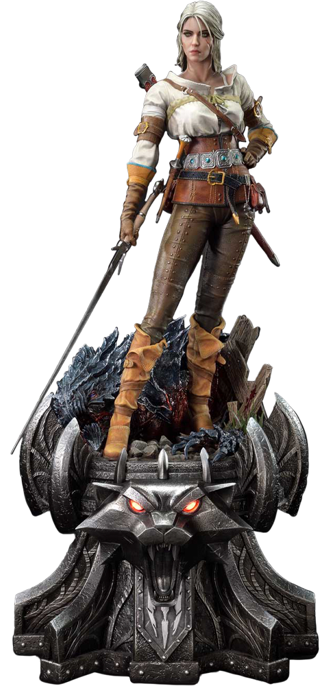The Witcher 3: Wild Hunt Ciri Fiona Elen Riannon 1:3 Scale Statue  (Prototype Shown) View 16