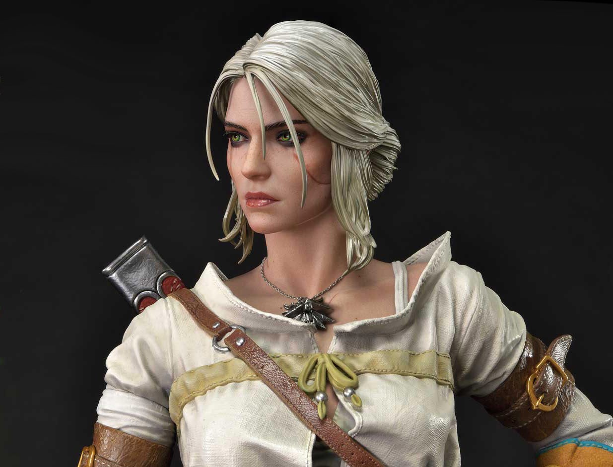 The Witcher 3: Wild Hunt Ciri Fiona Elen Riannon (Bonus Version) 1:3 Scale Statue  (Prototype Shown) View 5
