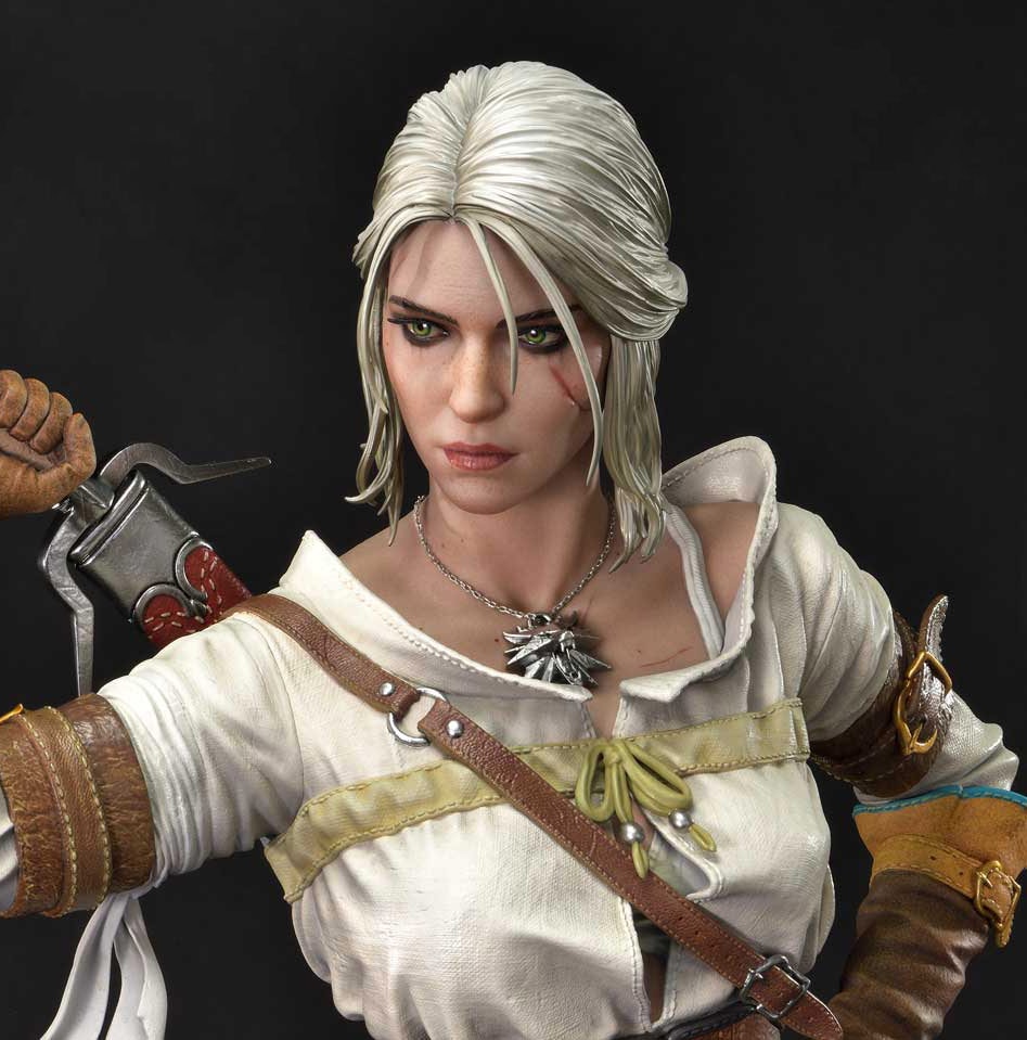 The Witcher 3: Wild Hunt Ciri Fiona Elen Riannon (Bonus Version) 1:3 Scale Statue  (Prototype Shown) View 6