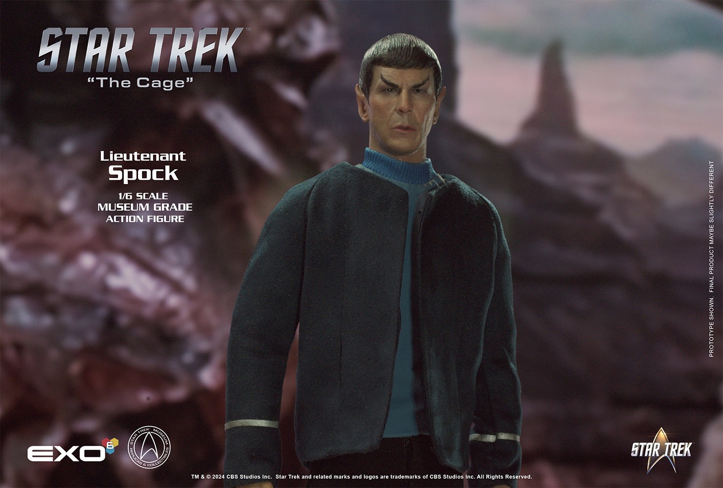 Star Trek Lieutenant Spock Sixth Scale Figure  (Prototype Shown) View 7