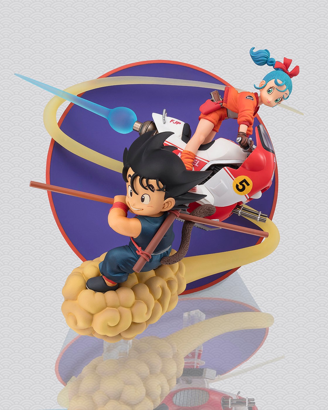 Dragon Ball Son Goku & Bulma Collectible Figure  (Prototype Shown) View 1