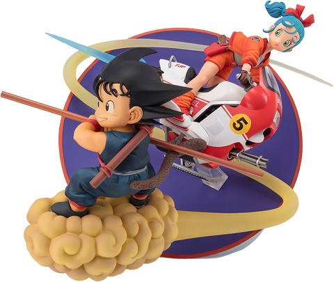 Dragon Ball Son Goku & Bulma Collectible Figure  (Prototype Shown) View 8