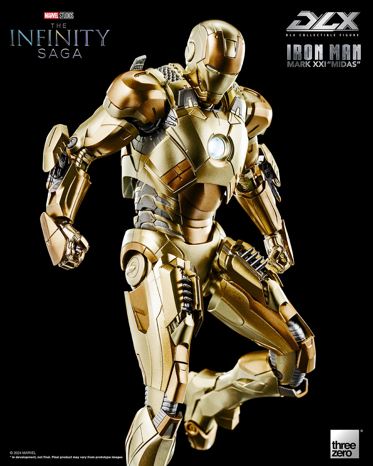 Marvel DLX Iron Man Mark 21 “Midas” Collectible Figure  (Prototype Shown) View 9