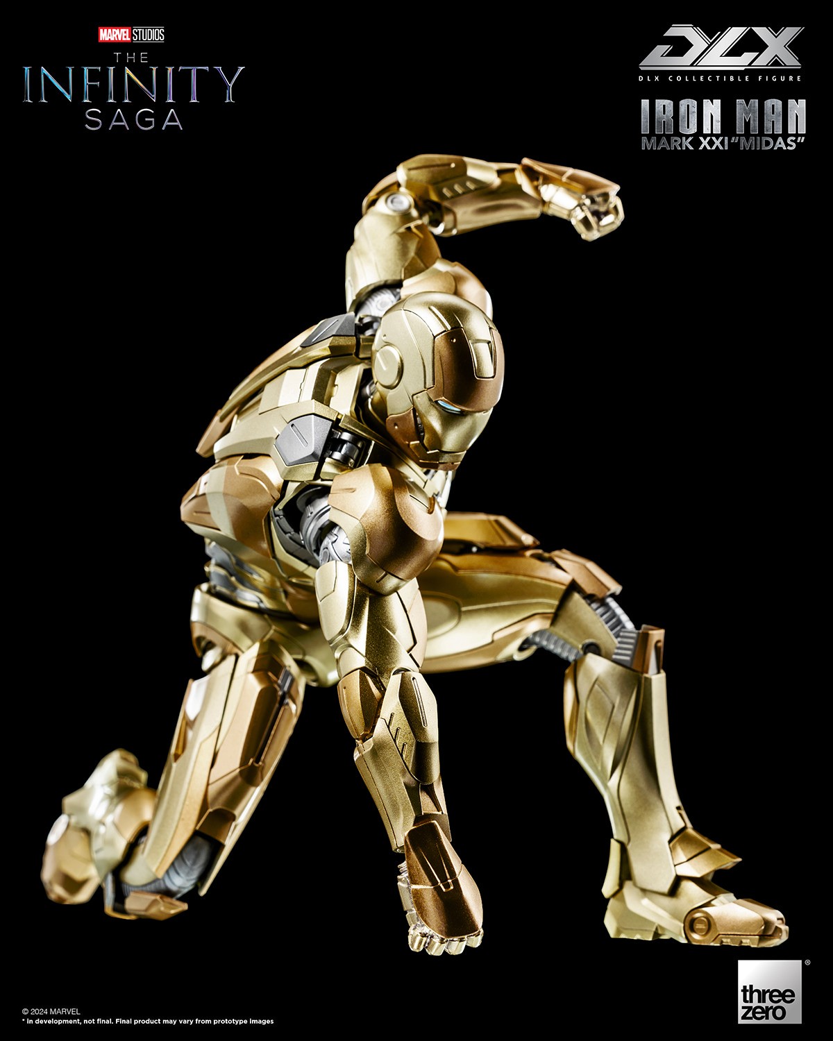 Marvel DLX Iron Man Mark 21 “Midas” Collectible Figure  (Prototype Shown) View 12