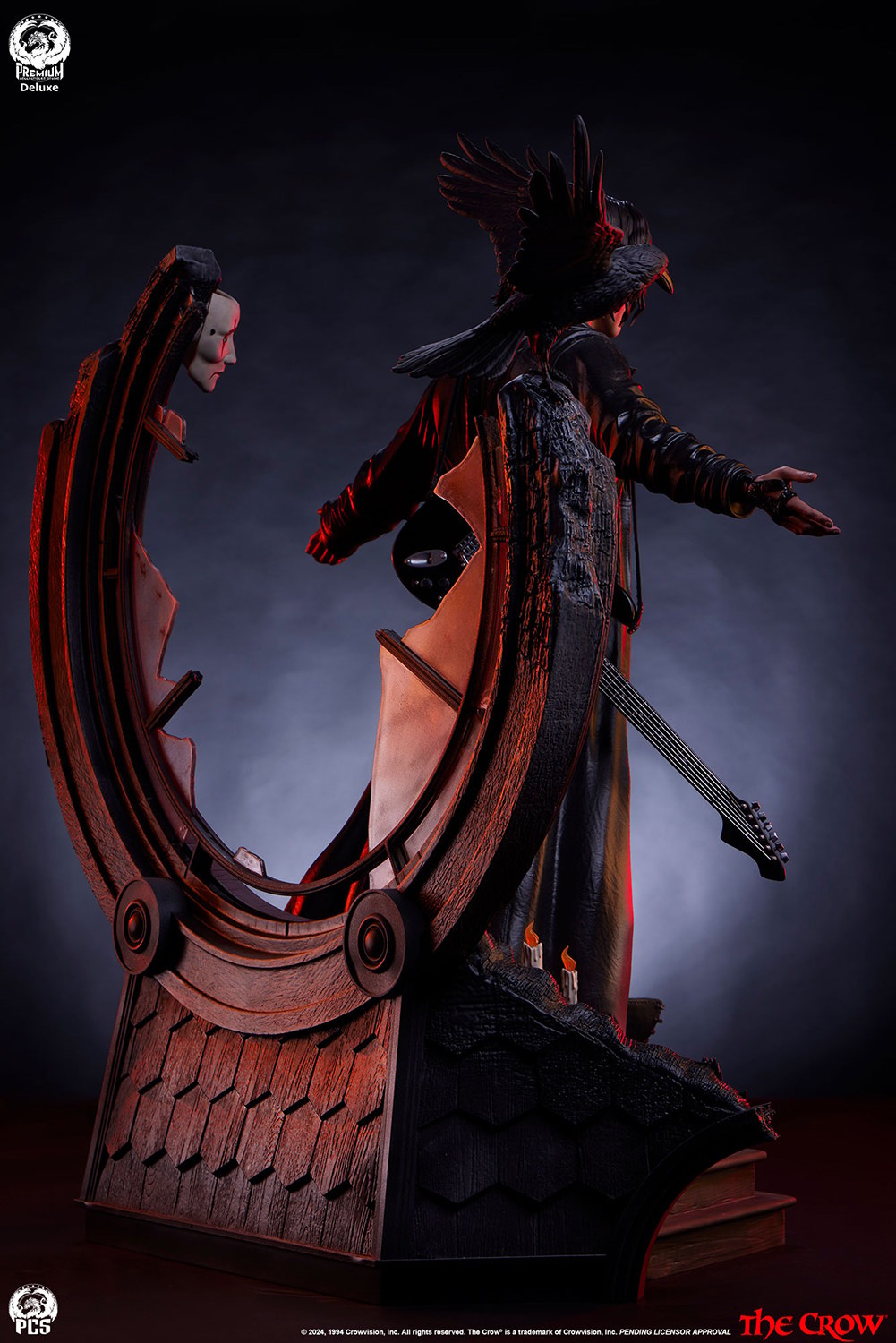 The Crow The Crow Deluxe 1:3 Scale Statue  (Prototype Shown) View 12