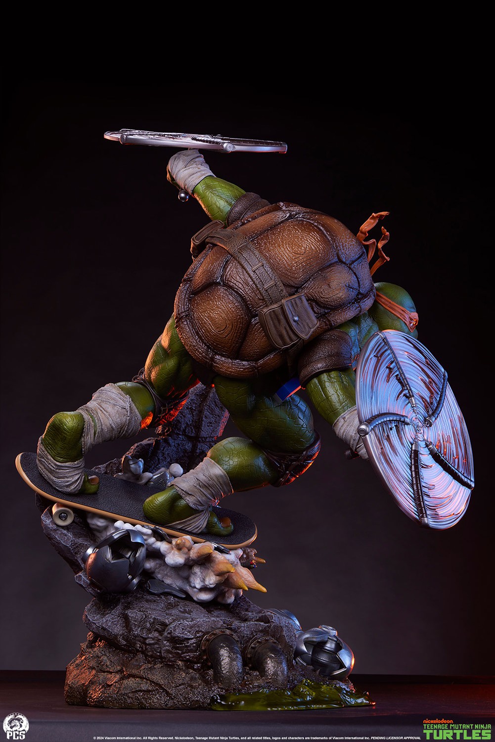 Teenage Mutant Ninja Turtles Michelangelo 1:3 Scale Statue  (Prototype Shown) View 8