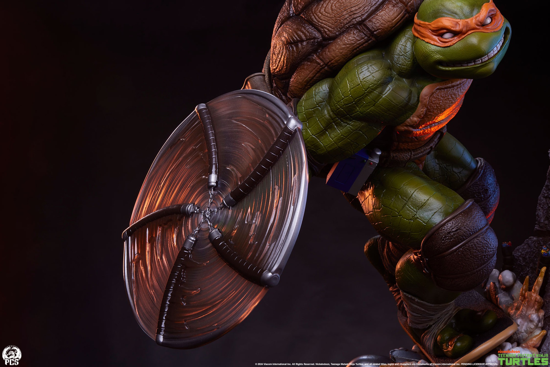 Teenage Mutant Ninja Turtles Michelangelo 1:3 Scale Statue  (Prototype Shown) View 10