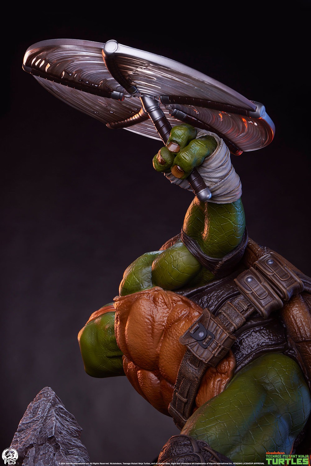 Teenage Mutant Ninja Turtles Michelangelo 1:3 Scale Statue  (Prototype Shown) View 14