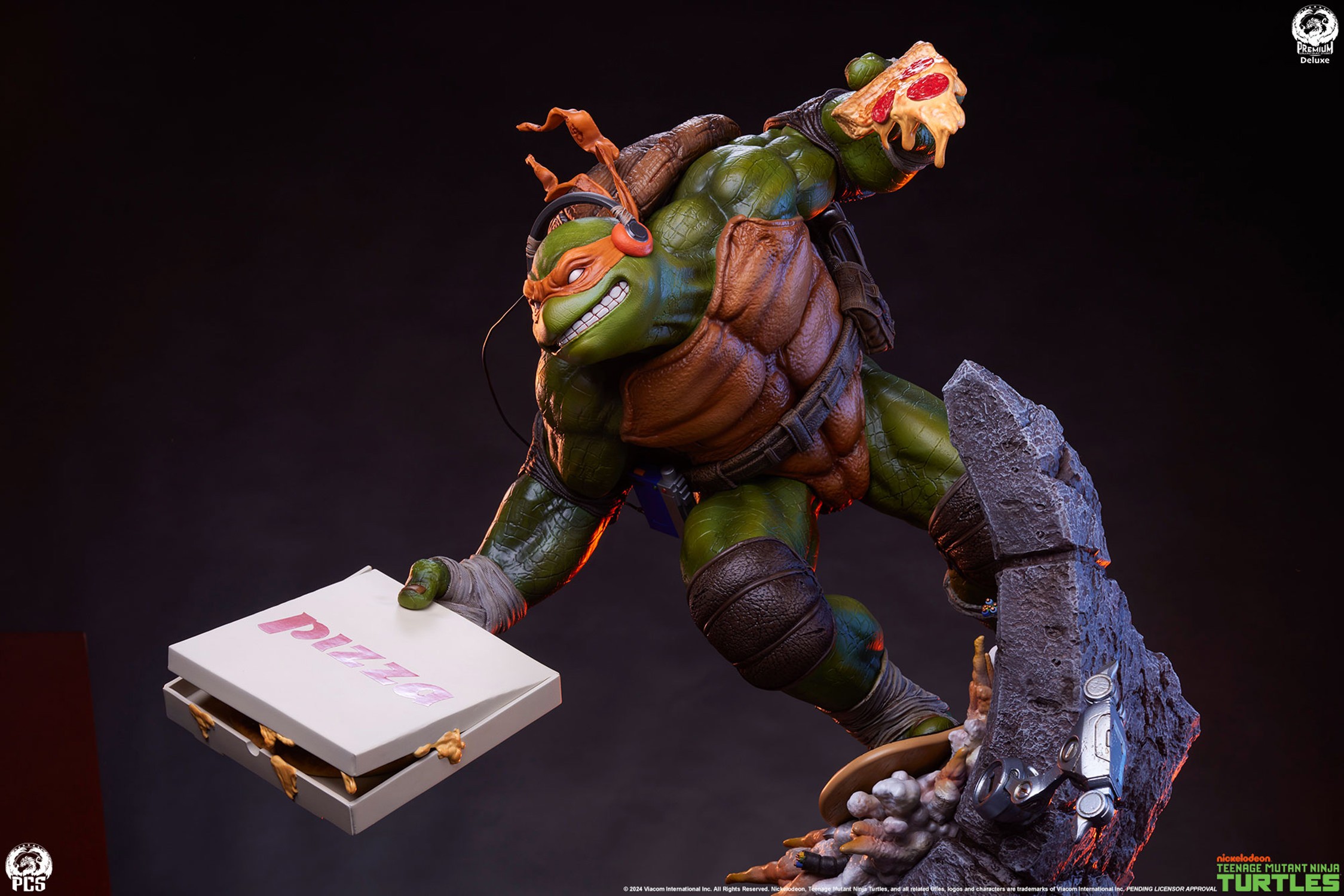 TMNT   PCS ミケランジェロ 1/4 EX版 スタチュー フィギュア TMNT PCS ミケランジェロ 1/4 EX版 スタチュー フィギュア