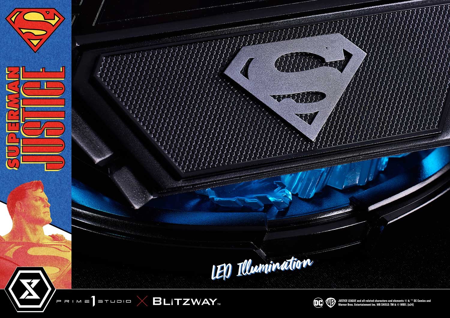 DC Comics Superman Quarter Scale Statue  (Prototype Shown) View 7
