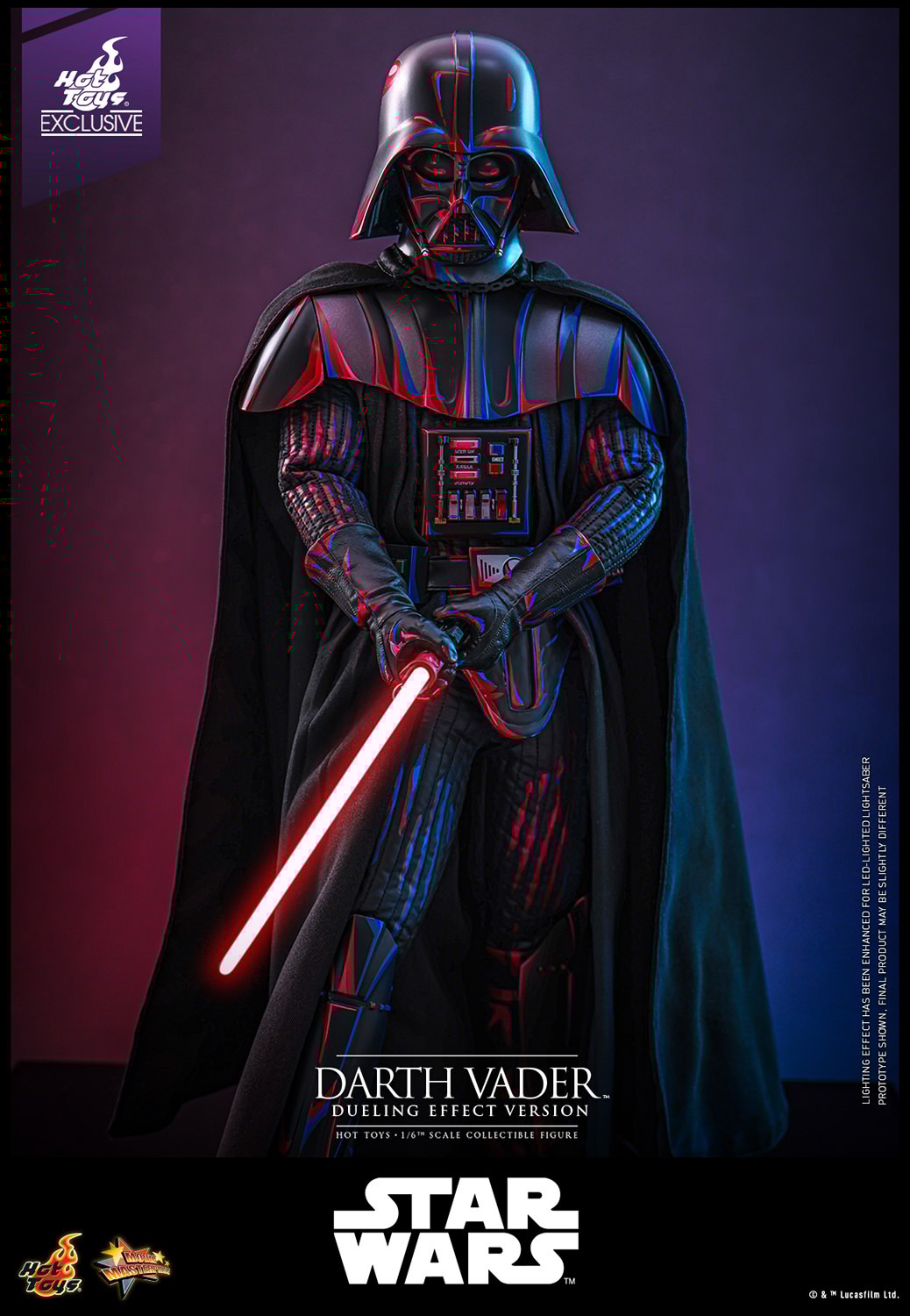 SF・ファンタジー・ホラー Hot Toys Darth Vader Dueling Effect Ver. Darth Vader™ (Dueling Effect Version) Sixth Scale Figure by