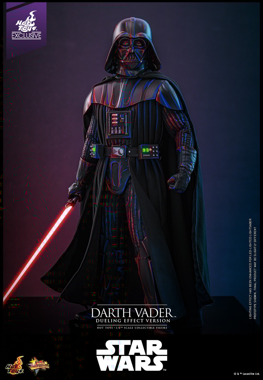 SF・ファンタジー・ホラー Hot Toys Darth Vader Dueling Effect Ver. Darth Vader™ (Dueling Effect Version) Sixth Scale Figure by