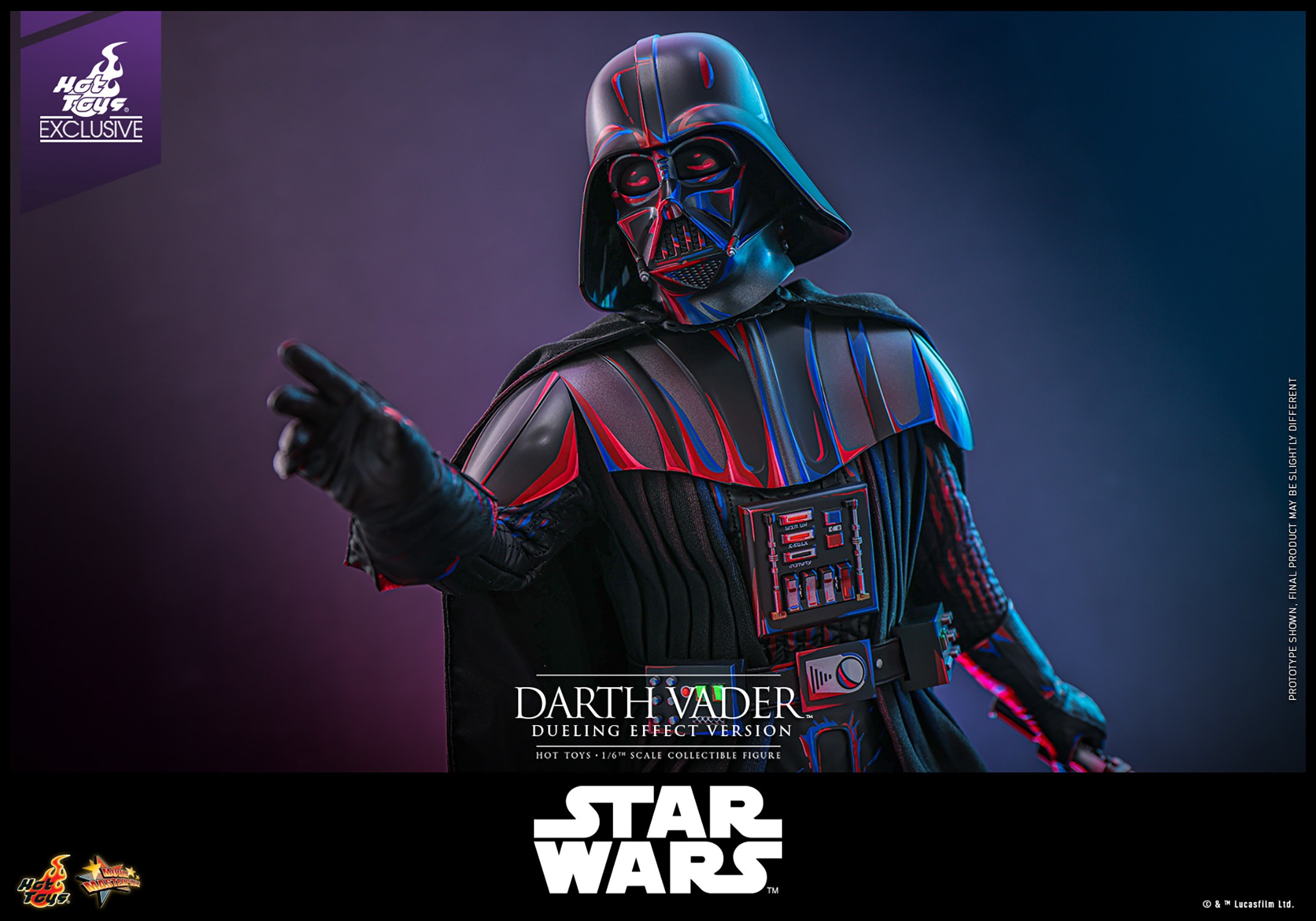 Darth Vader™ (Dueling Effect Version) Sixth Scale Figure by