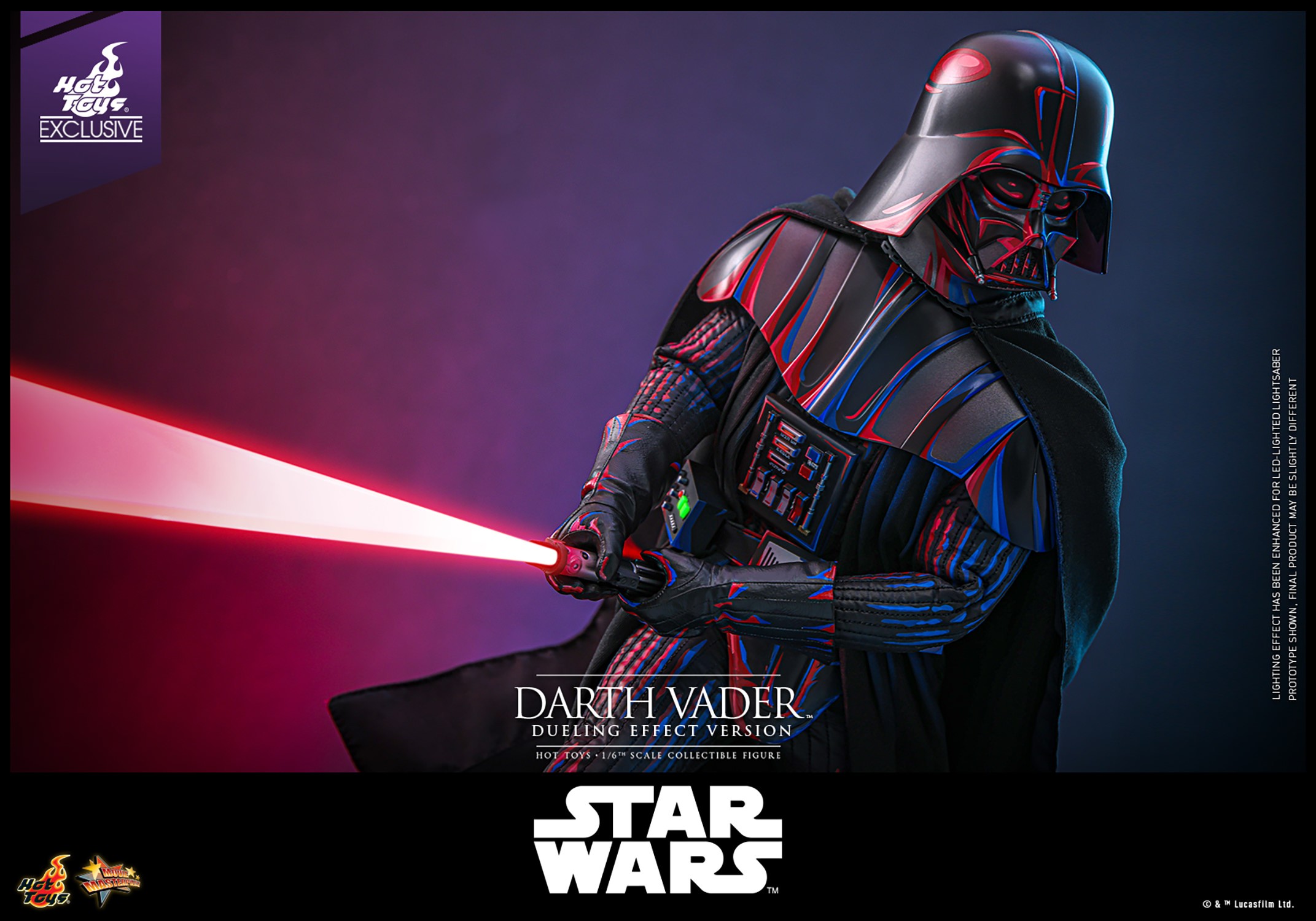 Darth Vader™ (Dueling Effect Version) Sixth Scale Figure by Hot