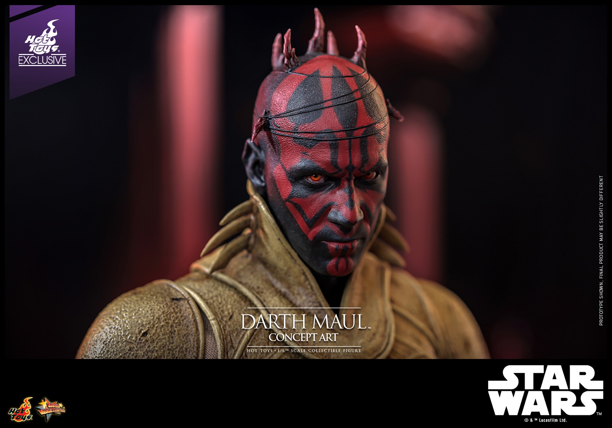 Star Wars Darth Maul (Concept Art) Sixth Scale Figure  (Prototype Shown) View 9