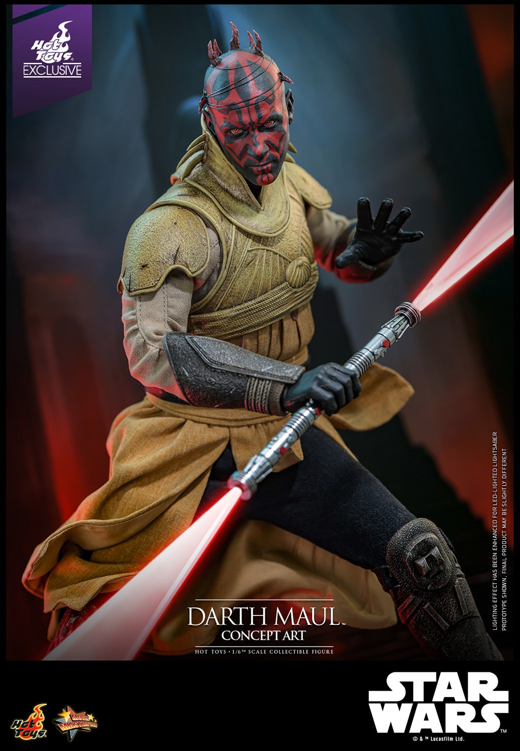 Darth Maul (Concept Art) Sixth Scale Figure by Hot Toys | Sideshow