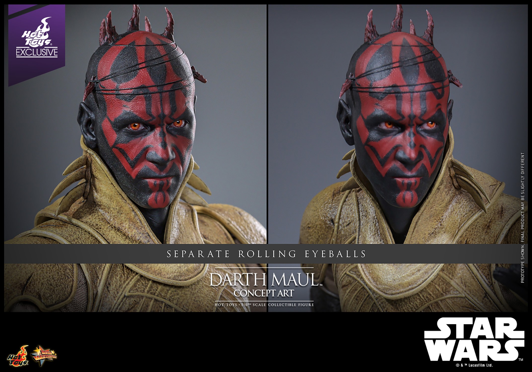 Star Wars Darth Maul (Concept Art) Sixth Scale Figure  (Prototype Shown) View 11