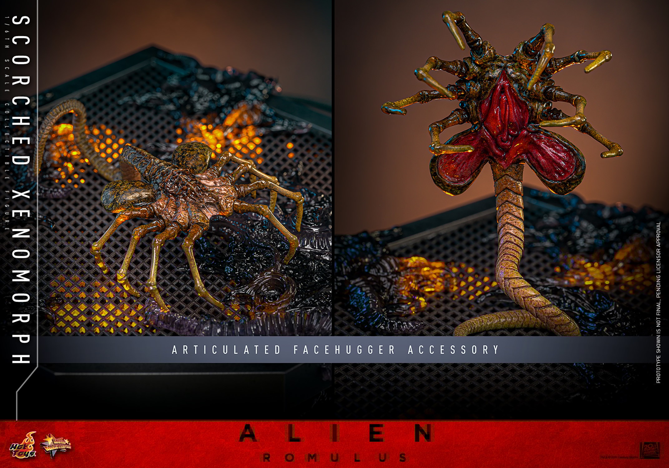 ALIEN: ROMULUS Scorched Xenomorph フィギュア NECA Alien : Romulus 7