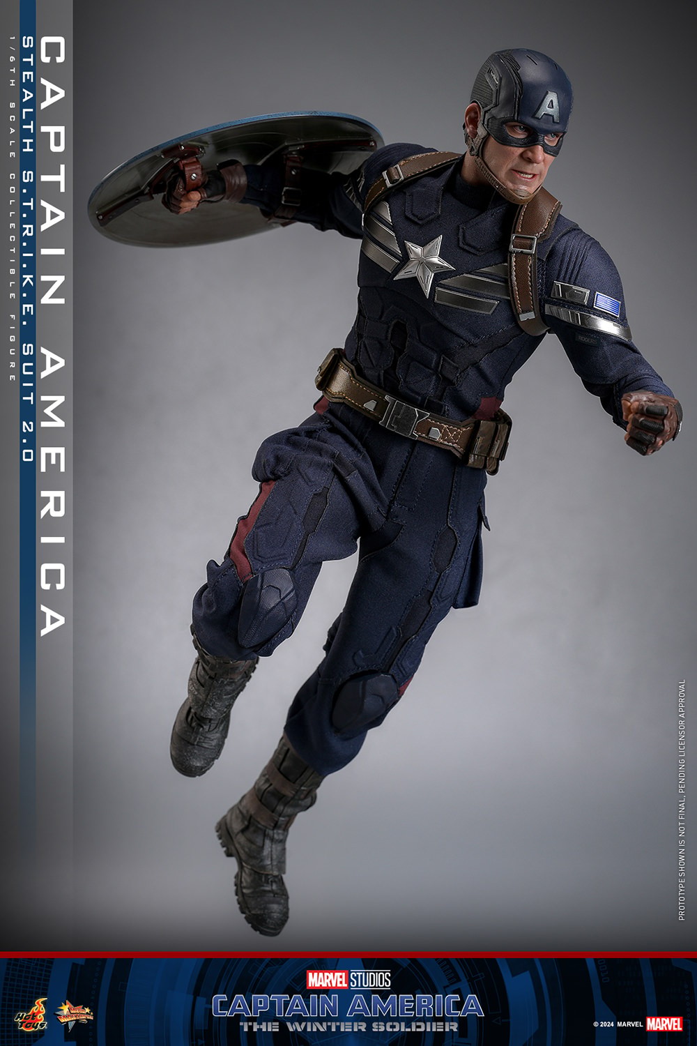 Captain America (Stealth S.T.R.I.K.E. Suit) 2.0 Sixth Scale Figure