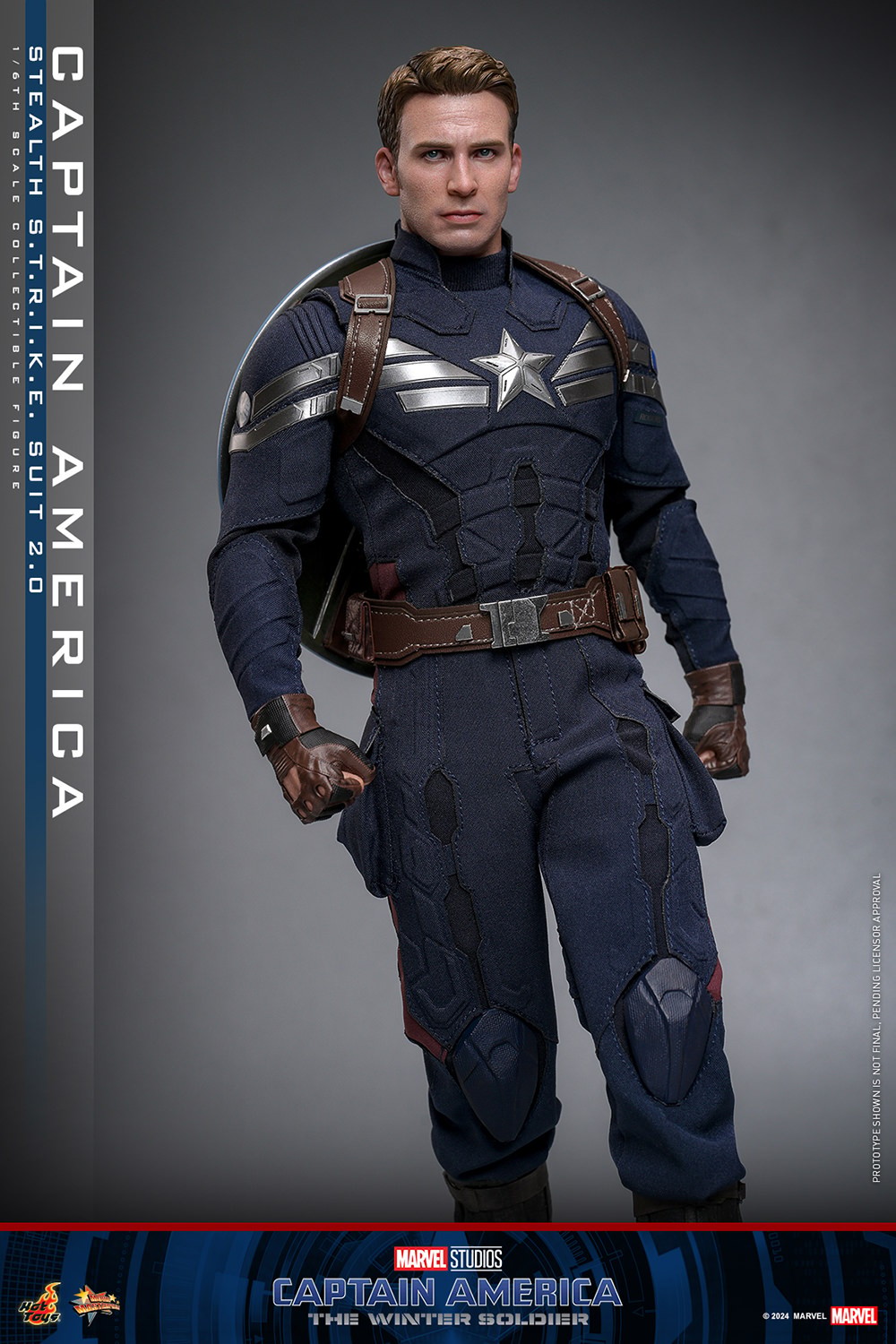 Marvel Captain America (Stealth S.T.R.I.K.E. Suit) 2.0 Sixth Scale Figure  (Prototype Shown) View 7