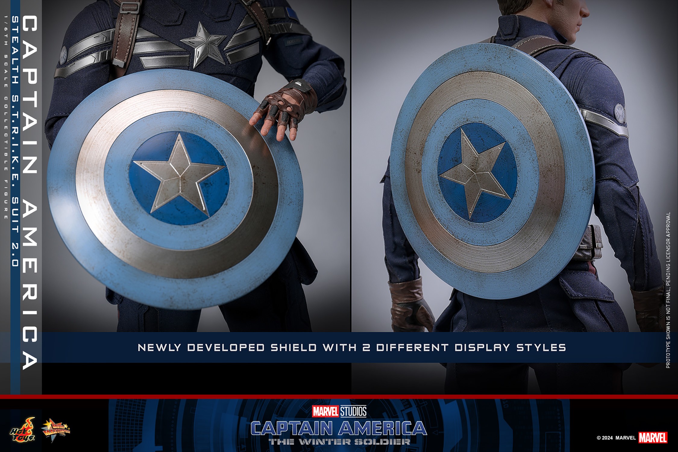 Captain America (Stealth S.T.R.I.K.E. Suit) 2.0 Sixth Scale Figure
