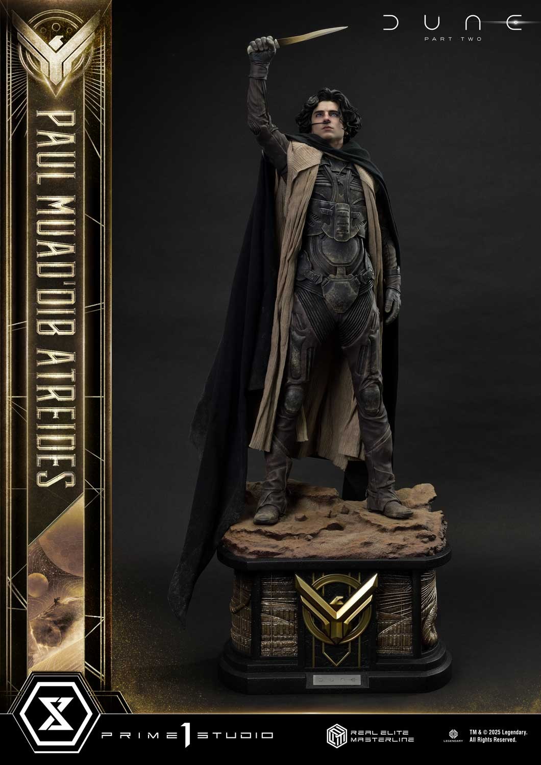 Dune Paul Atreides 1:3 Scale Statue  (Prototype Shown) View 7