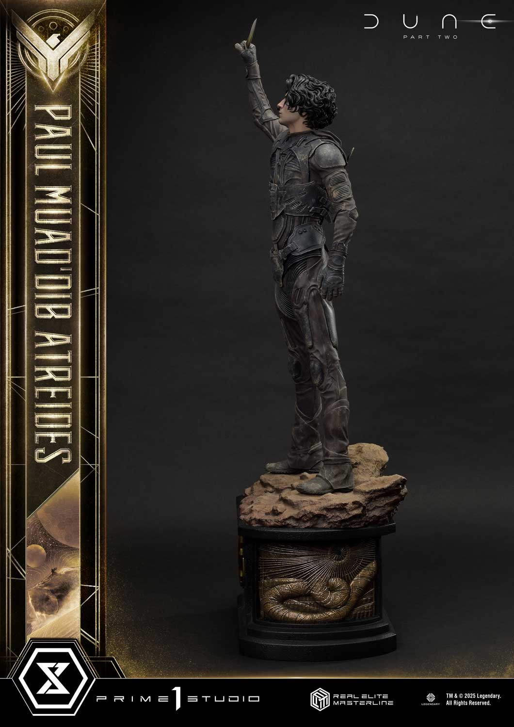 Dune Paul Atreides 1:3 Scale Statue  (Prototype Shown) View 11
