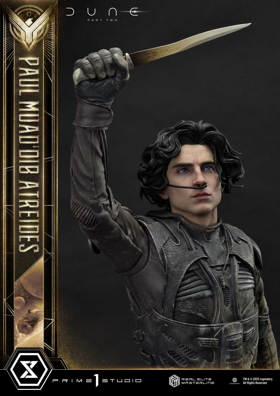 Dune Paul Atreides 1:3 Scale Statue  (Prototype Shown) View 13