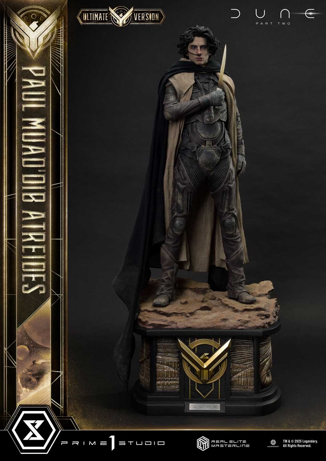 Dune Paul Atreides (Ultimate Version) 1:3 Scale Statue  (Prototype Shown) View 11