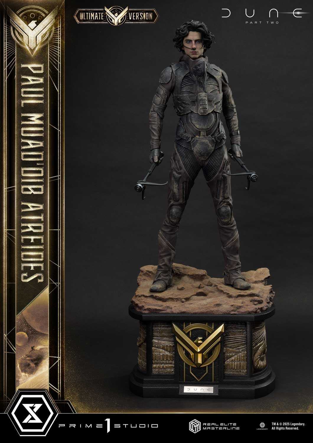 Dune Paul Atreides (Ultimate Version) 1:3 Scale Statue  (Prototype Shown) View 12
