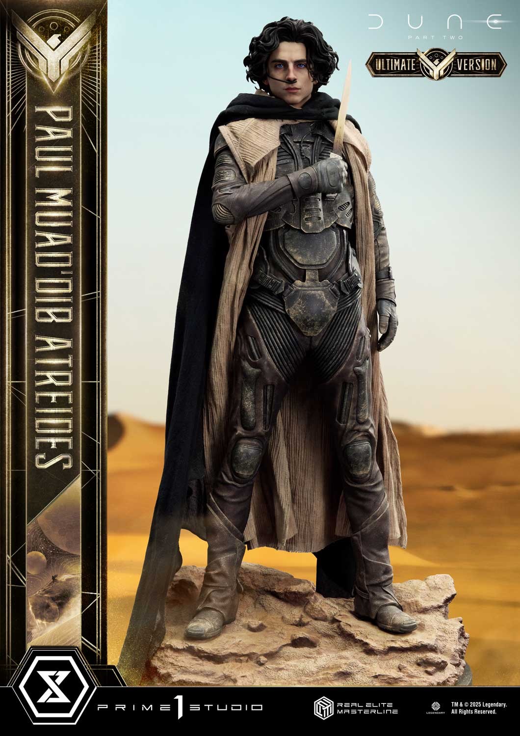 Dune Paul Atreides (Ultimate Version) 1:3 Scale Statue  (Prototype Shown) View 13